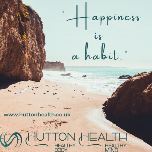 Happiness is a habit