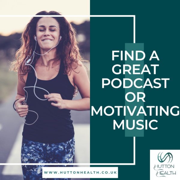 5.	Find a great podcast or motivating music