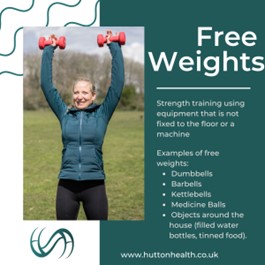 free weights and strength training