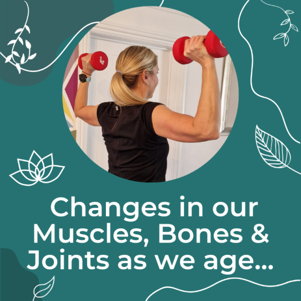 Changes in our muscles, bones and joints as we age: