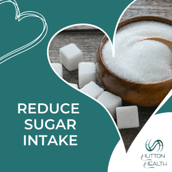 Nutrition tip: Reduce sugar intake
