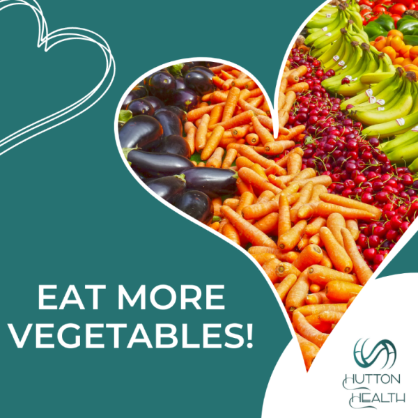 Nutrition tip: Eat more vegetables