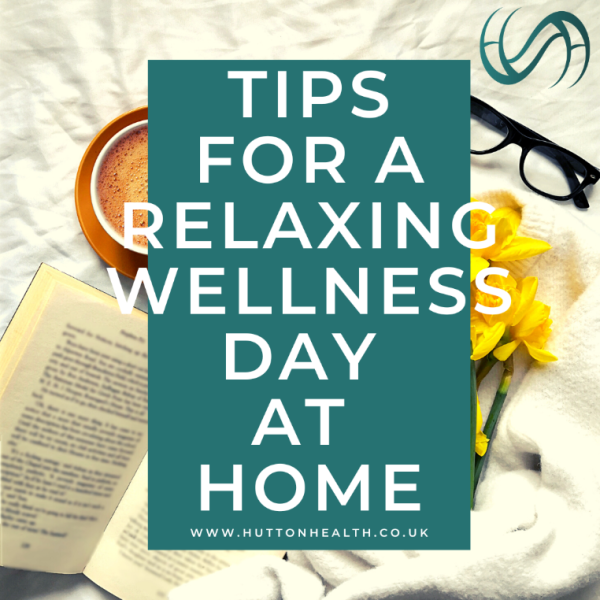 Tips for a relaxing wellness day at home: