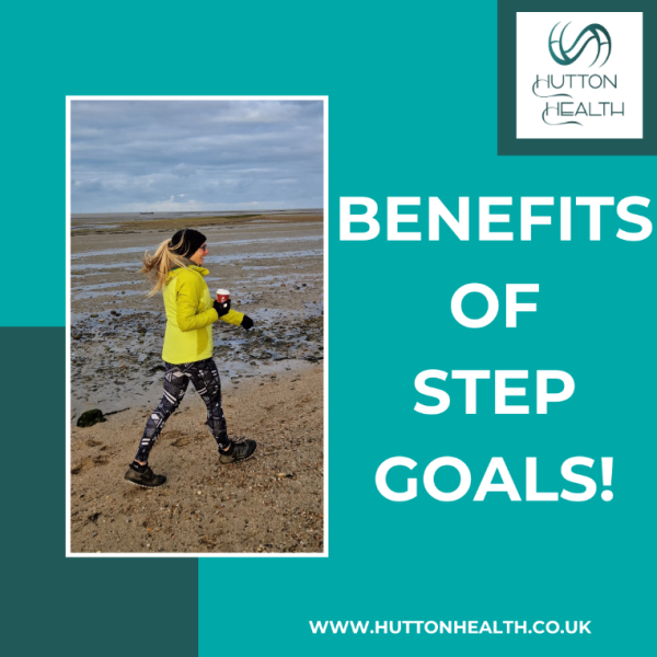 Benefits of step goals:
