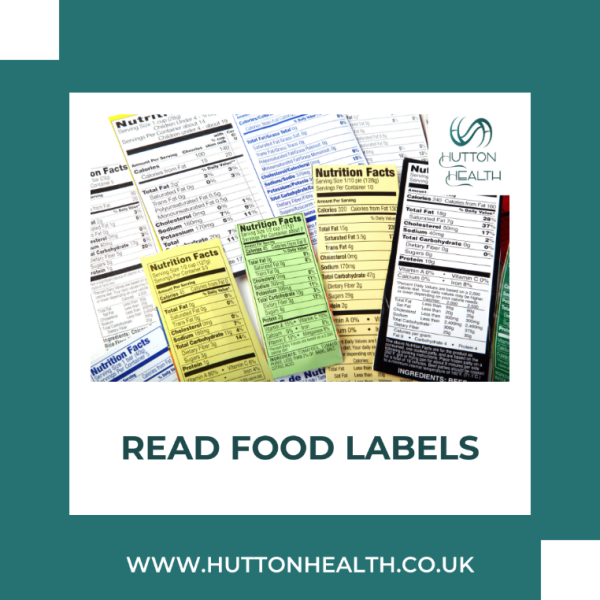 6.	Read food labels