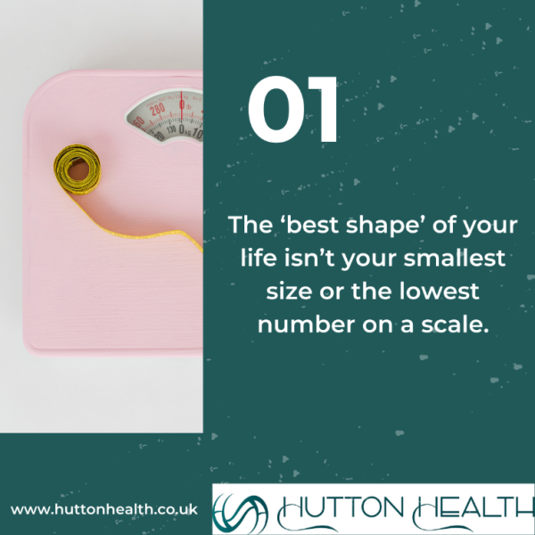 The ‘best shape’ of your life isn’t your smallest size or the lowest number on a scale