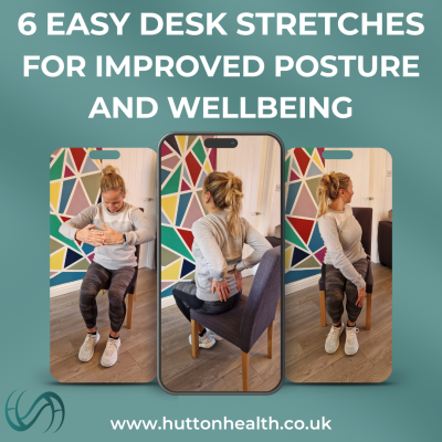6 easy desk stretches for improved posture and wellbeing