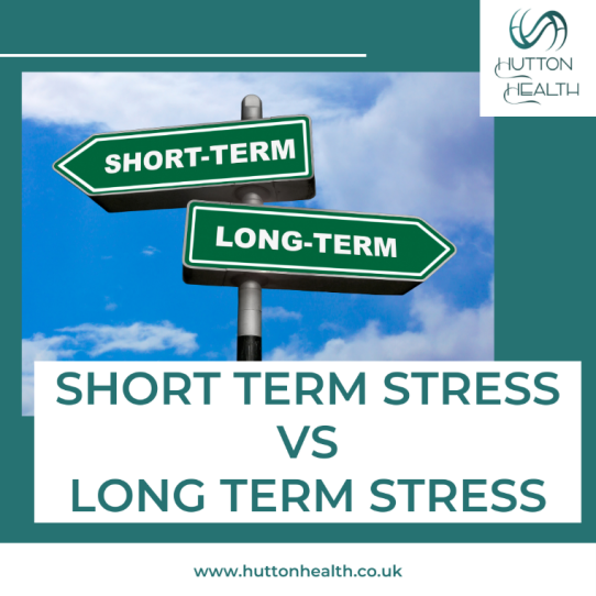 Short term stress versus long term stress