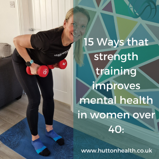 15 Ways that strength training improves mental health in women over 40