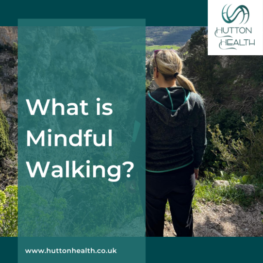 What is mindful walking?
